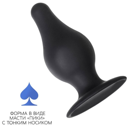 Пробка Erotist Spade (XS,S,M,L)