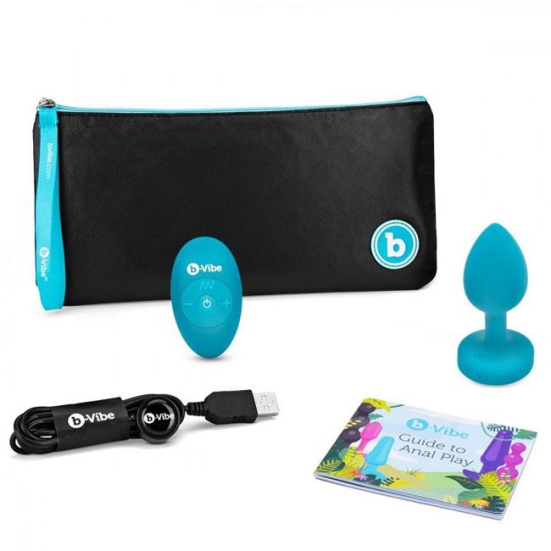 Вибро-пробка Vibrating Jewel Plug S/M