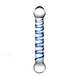 Фаллос из стекла Glas Spiral Dildo