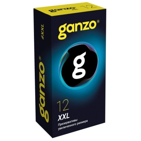 Презервативы Ganzo XXL увеличенного размера