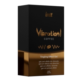 Возбуждающий гель INTT Vibration! Coffee