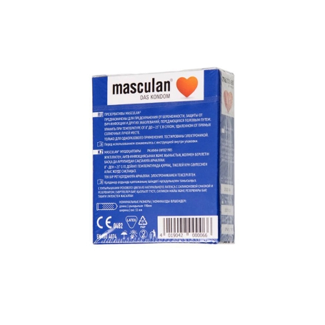 Презервативы Masculan Dotted